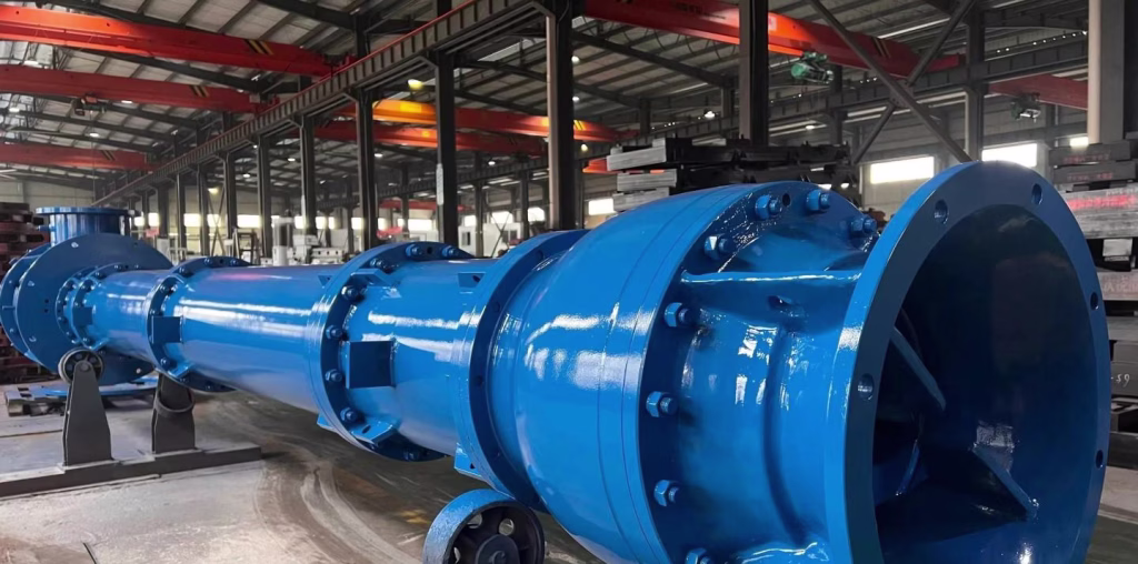 this is a duplex 2205 vertical turbine pump photo