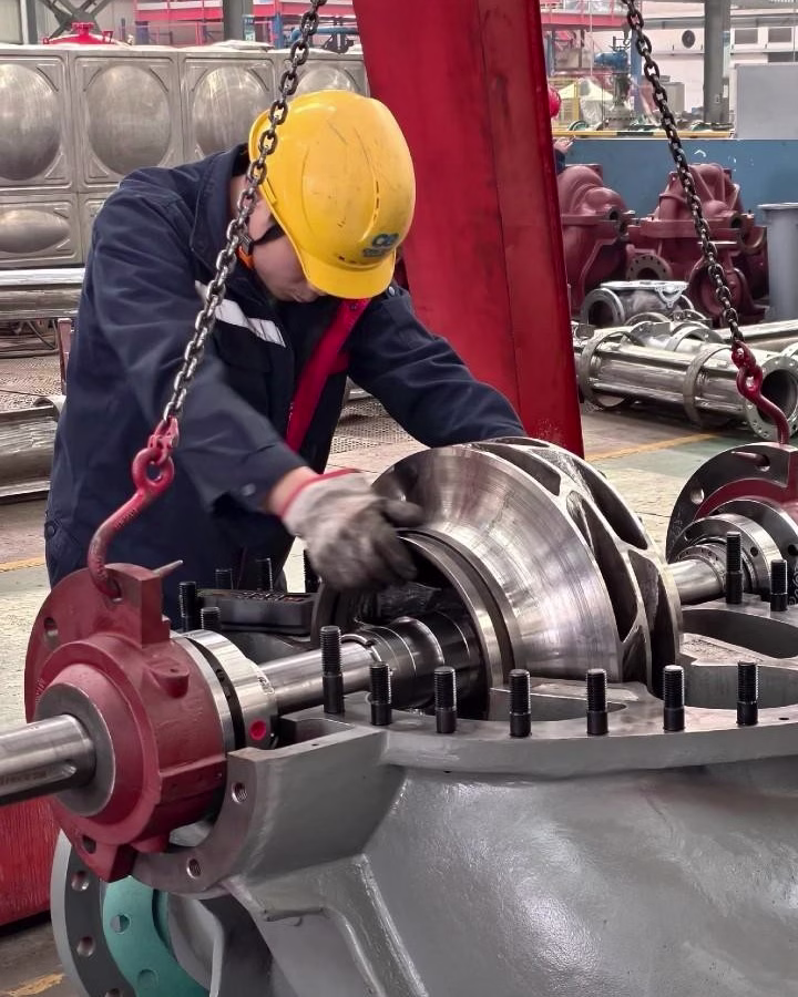this is horizontal split case pump photo