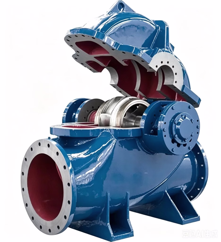 Horizontal Split Case Pump Diagram and Working Principle