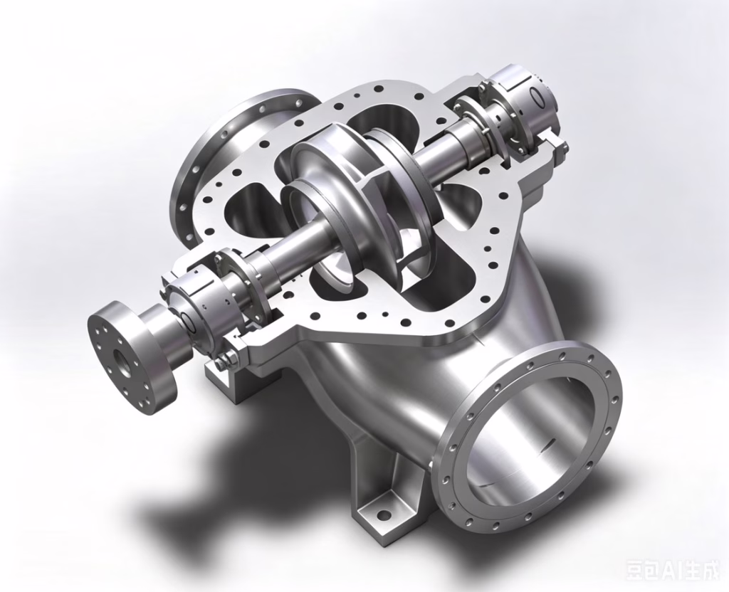 Horizontal Split Case Pump Diagram and Working Principle